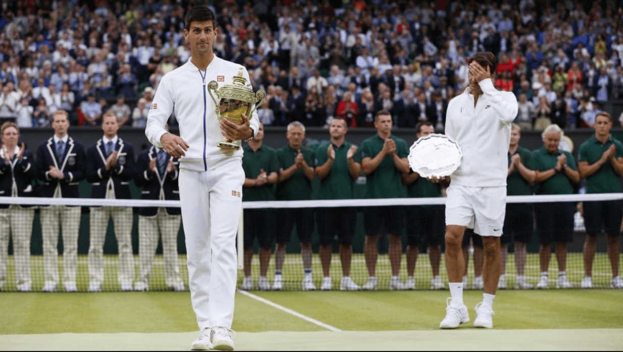 Djokovic Federer Wimbledon