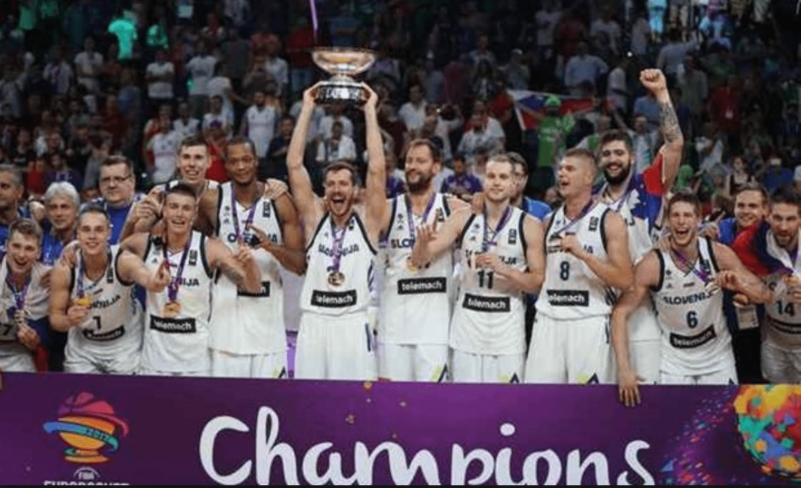 Slovenia European Champions
