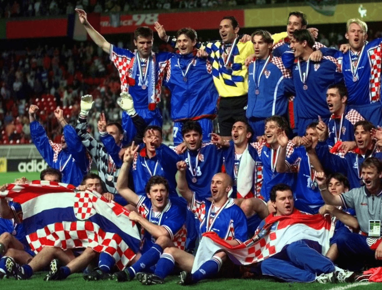 world cup 1998 bronze medal